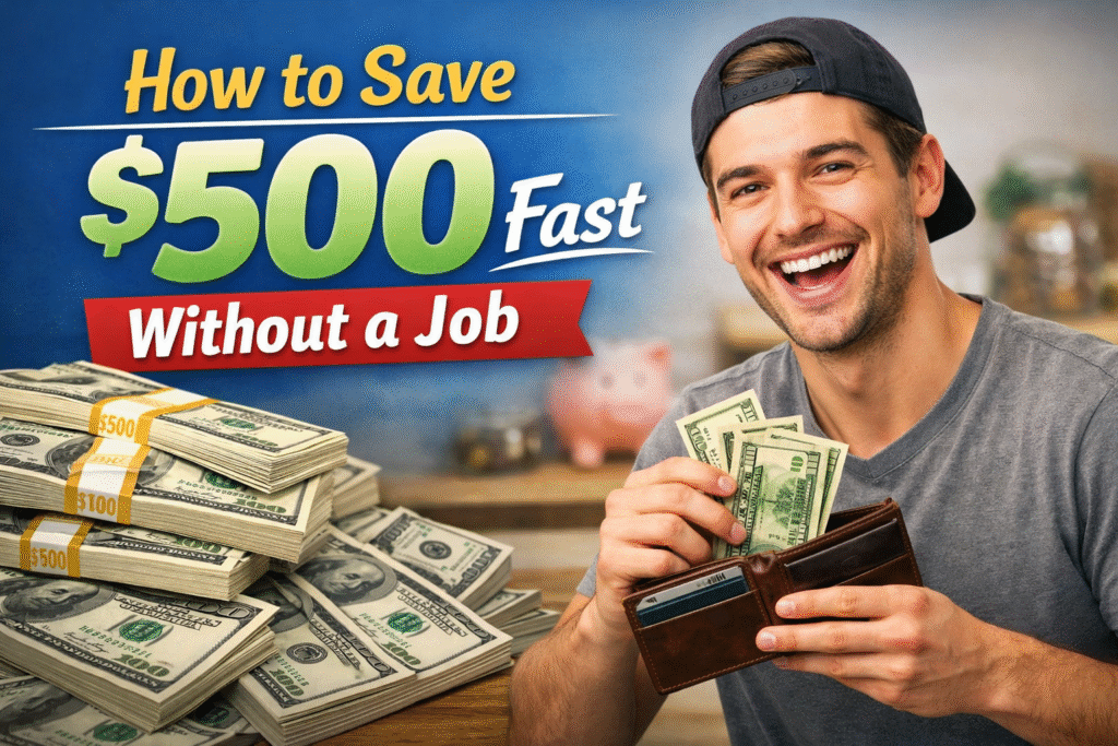 How to Save $500 Fast Without a Job – Beginner Finance Tips